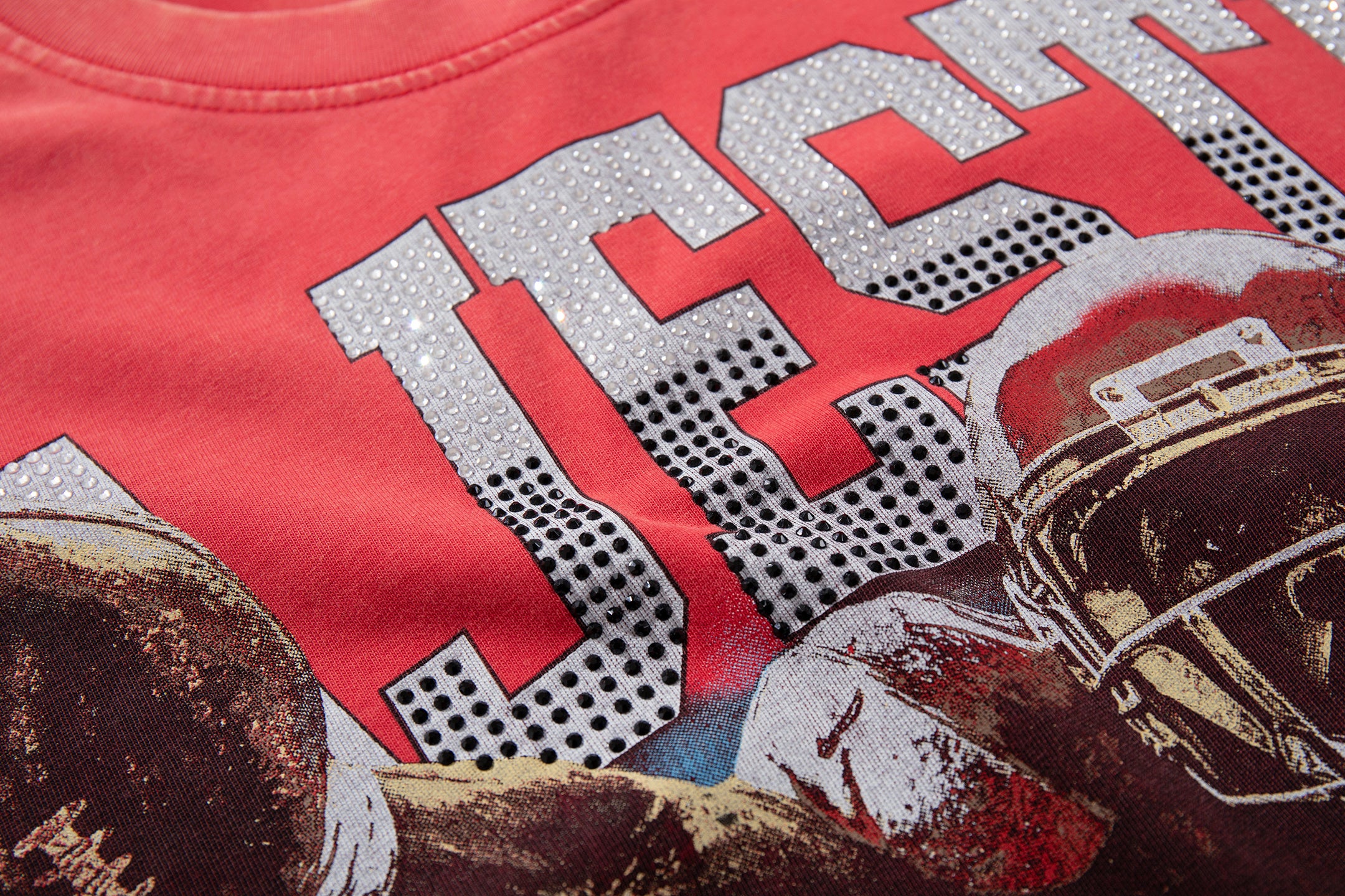 MAJESTIK Tour Bears Vintage Graphic T‑Shirt
