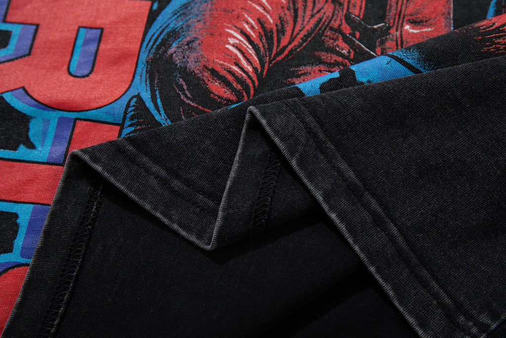 MAJESTIK Champion Boxing Vintage T‑Shirt