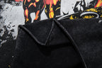 MAJESTIK Wild Horses Live Free Double‑Sided Vintage T‑Shirt