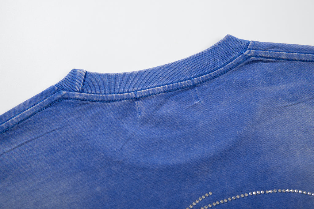 MAJESTIK Department Skeleton Driver Double‑Sided Vintage T‑Shirt