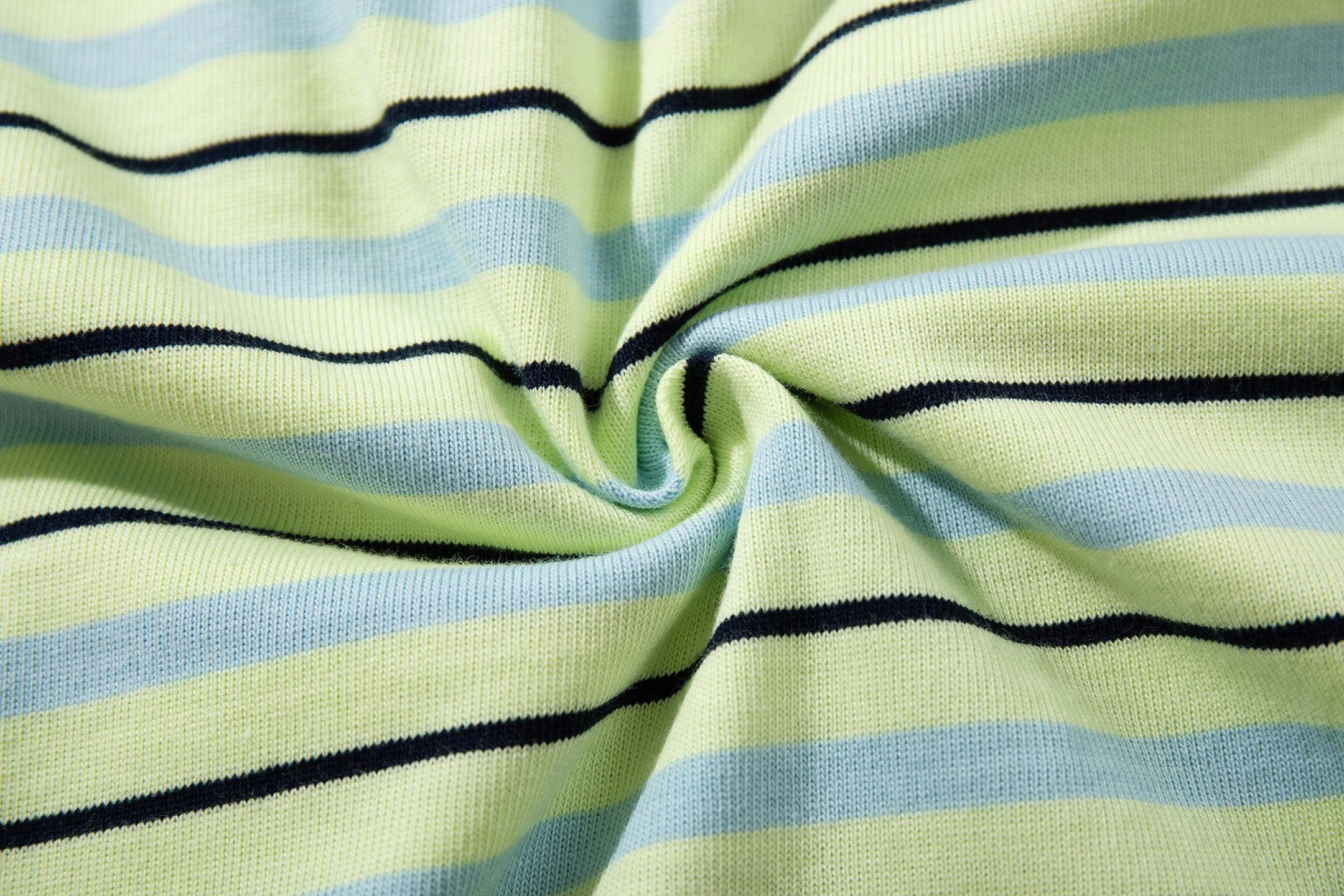 MAJESTIK XX Global Striped Half‑Zip Polo T‑Shirt