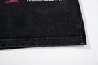 MAJESTIK Motocross Racing Vintage Black Double‑Sided T‑Shirt