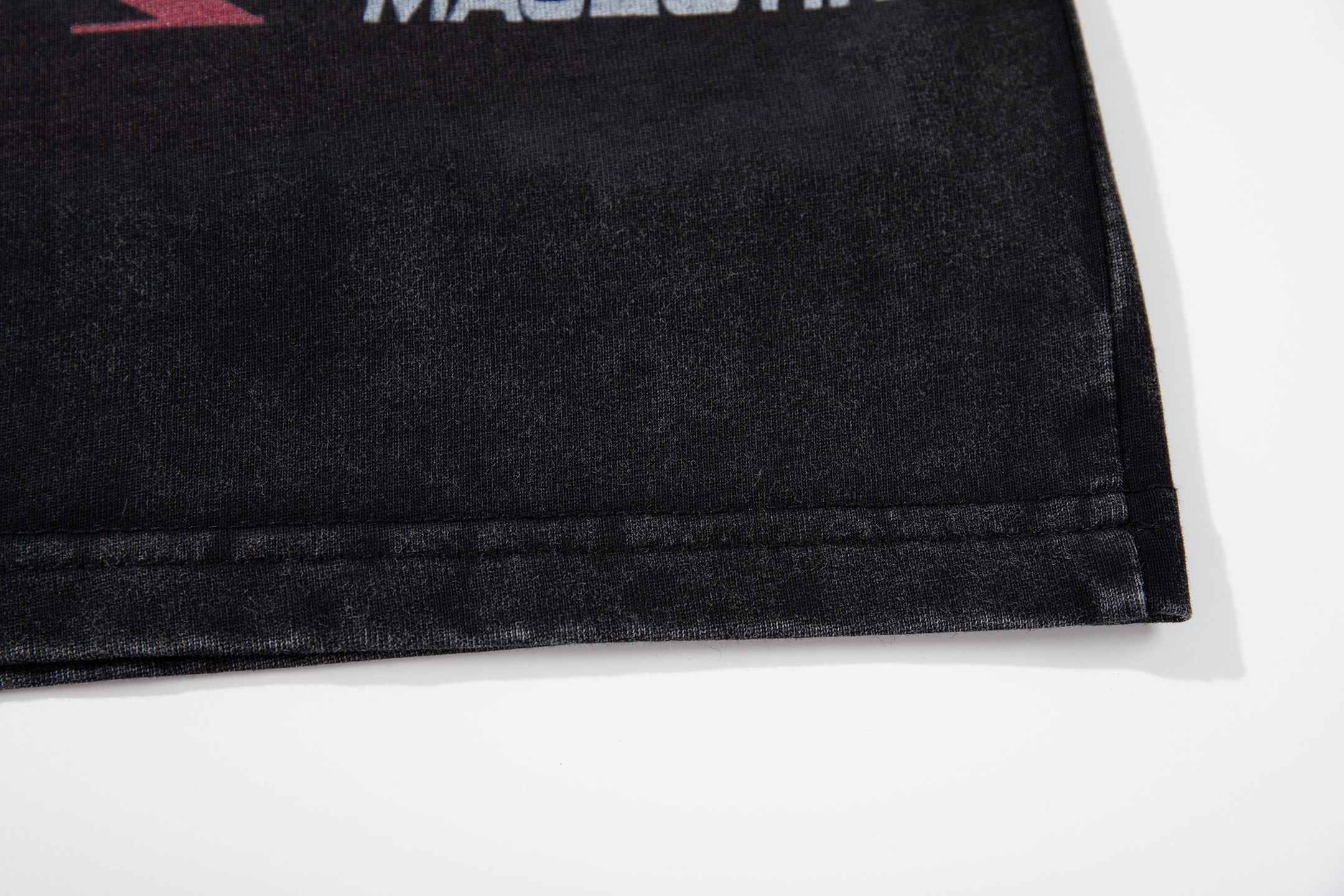 MAJESTIK Motocross Racing Vintage Black Double‑Sided T‑Shirt