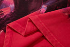 MAJESTIK Football Monster Vintage Red Double‑Sided T‑Shirt