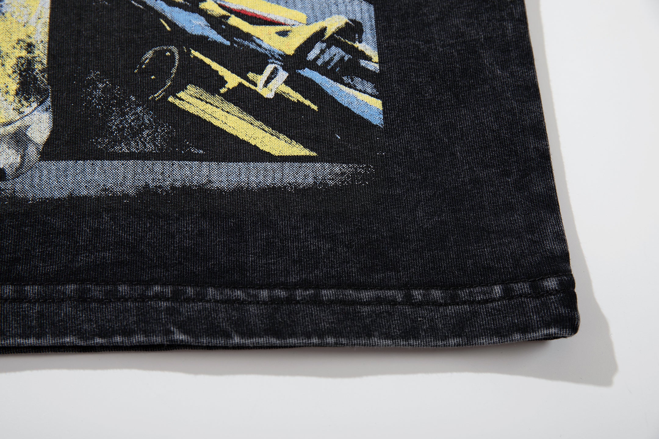 MAJESTIK Racing Car Vintage T‑Shirt