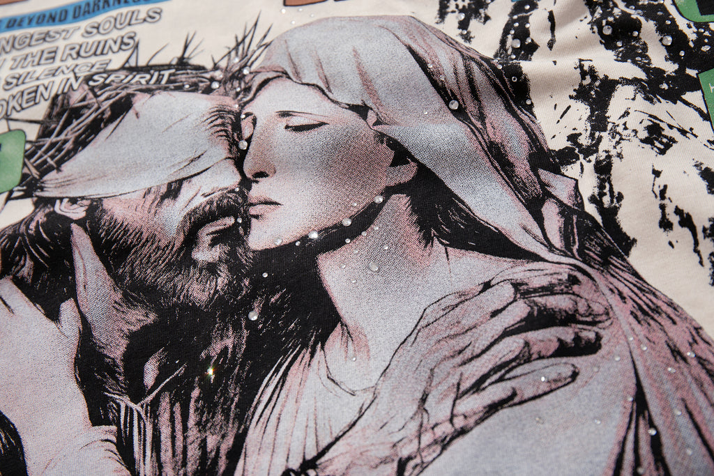 MAJESTIK Soul Light In Darkness Vintage T‑Shirt