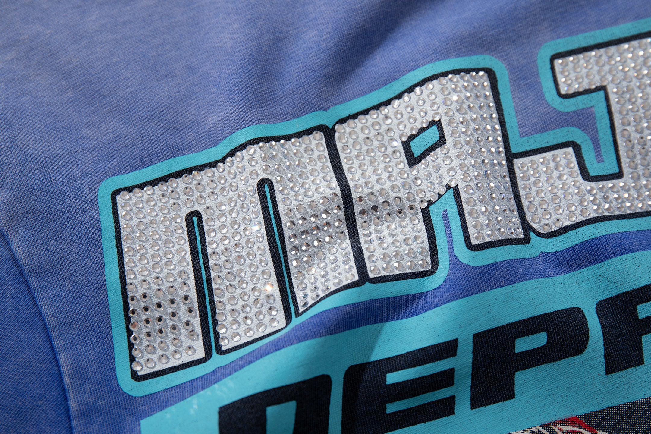 MAJESTIK Department Skeleton Driver Double‑Sided Vintage T‑Shirt
