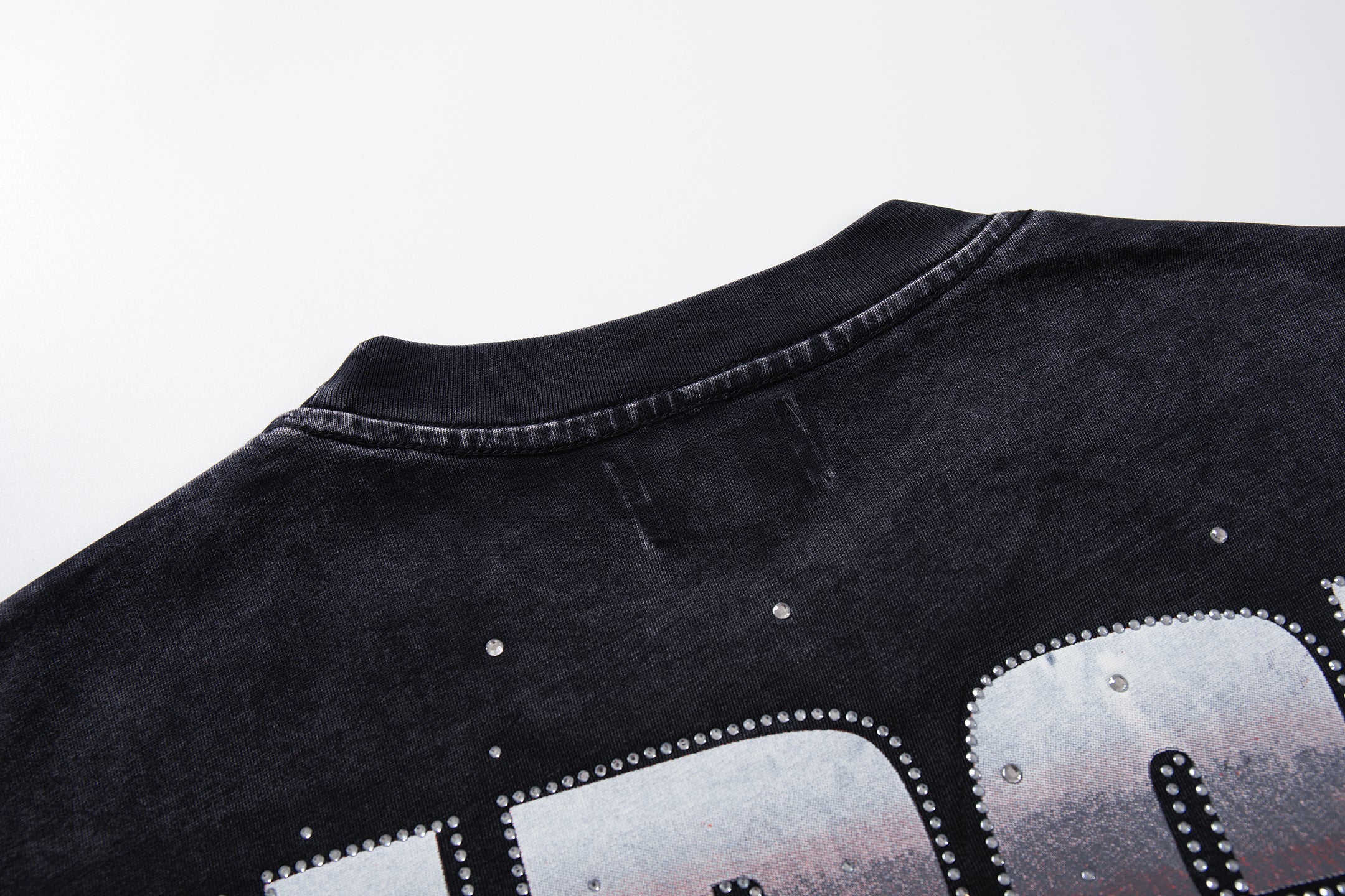 MAJESTIK Skull Racer Double‑Sided Vintage T‑Shirt