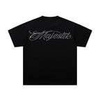 MAJESTIK VR Monkey Vintage Graphic T‑Shirt