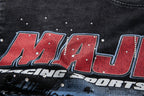 MAJESTIK Racing Car Vintage T‑Shirt