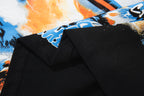 MAJESTIK Dual‑Sided Vintage Football Graphic T‑Shirt