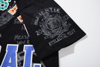 MAJESTIK Global Half‑Zip Polo T‑Shirt