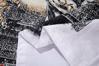 MAJESTIK Eagle Football Double‑Sided Vintage T‑Shirt