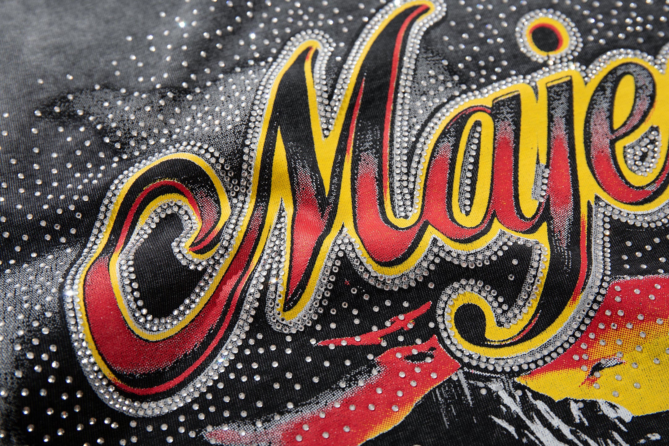 MAJESTIK Wild Horses Live Free Double‑Sided Vintage T‑Shirt