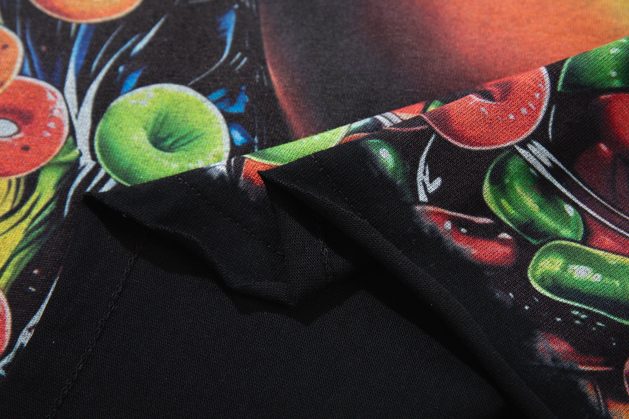 MAJESTIK Cereal Face Vintage Graphic T‑Shirt