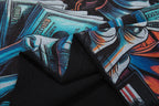 MAJESTIK Skull Hip‑Hop Vintage T‑Shirt