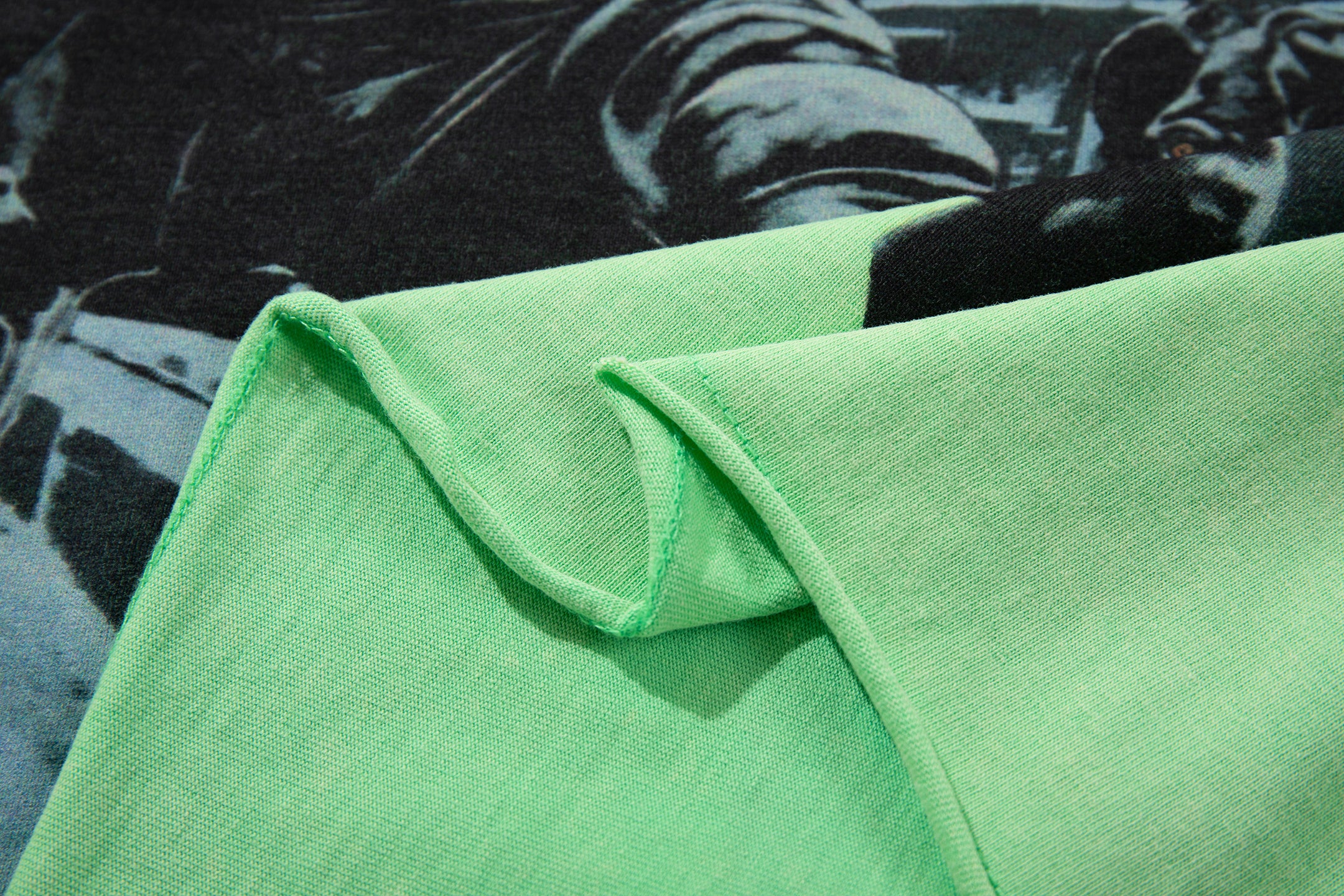 MAJESTIK Football Player Double‑Sided Vintage T‑Shirt