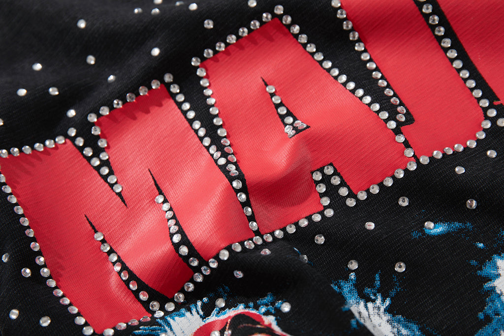 MAJESTIK The Final Match Vintage Boxing Graphic T‑Shirt