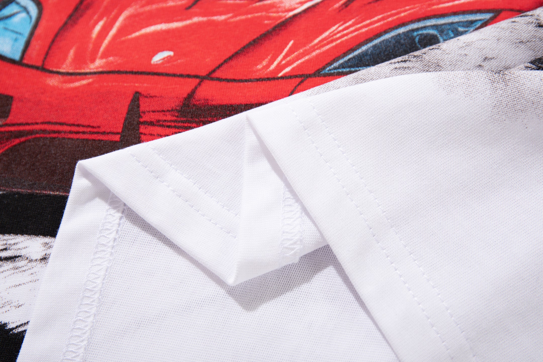 MAJESTIK Sports Car Graphic Quarter‑Zip Polo Shirt