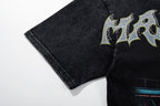 MAJESTIK Trophy Champion Skeleton Double‑Sided Vintage T‑Shirt