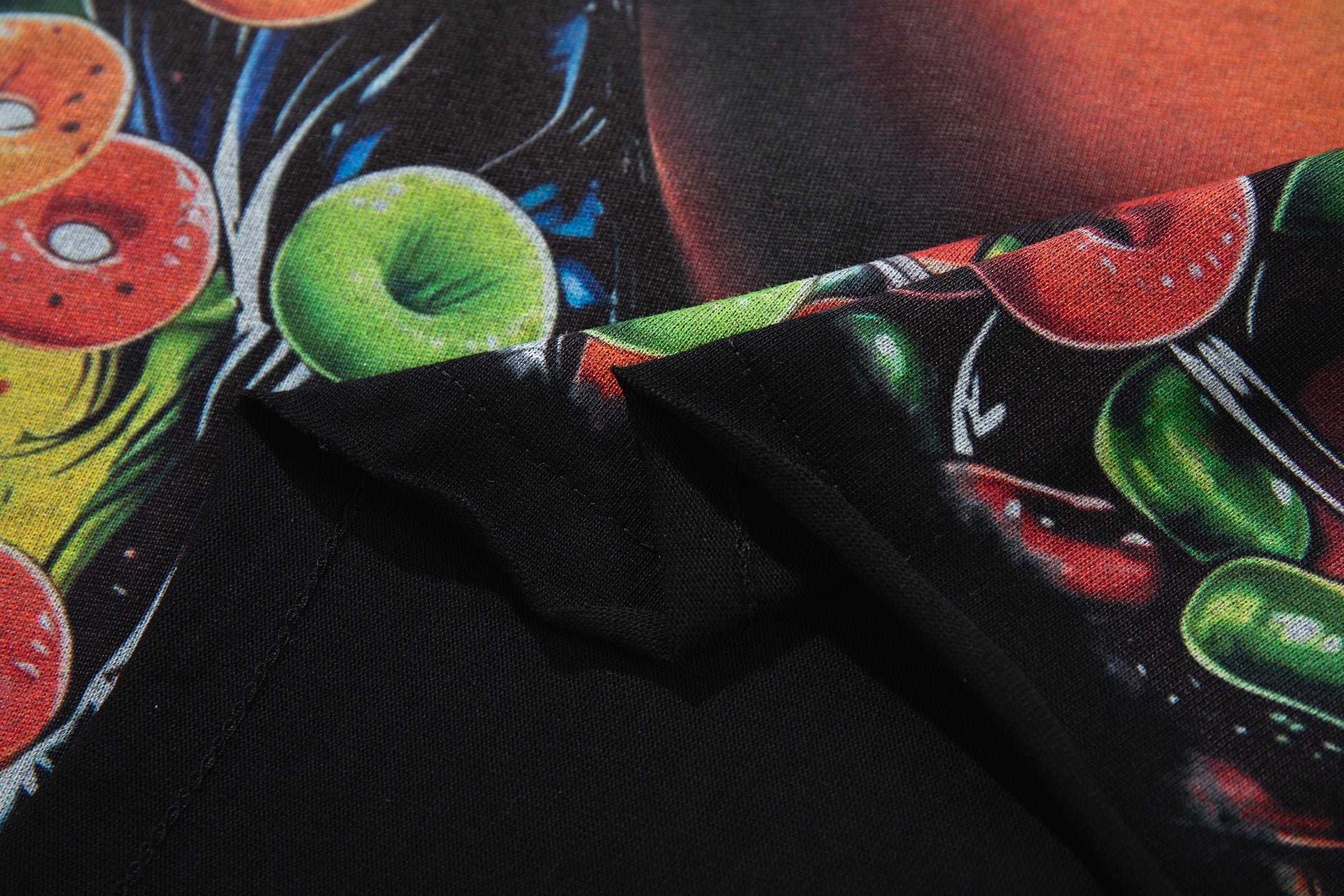 MAJESTIK Cereal Face Vintage Graphic T‑Shirt