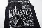 MAJESTIK Studios Distressed Eye Graphic Sleeveless Tank Top
