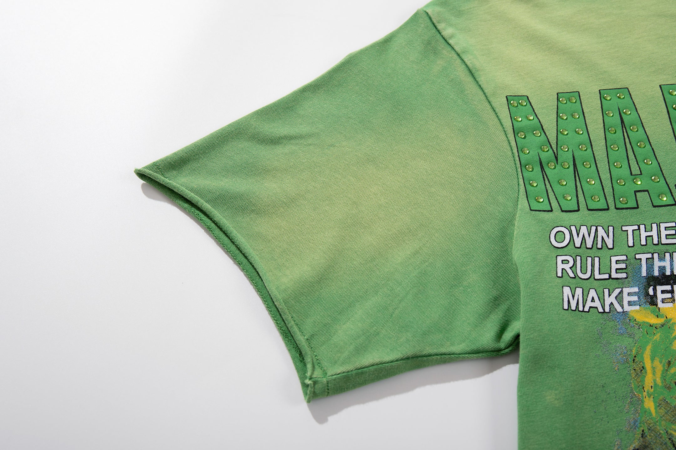 MAJESTIK Bad News Lock In Take Over Vintage T‑Shirt