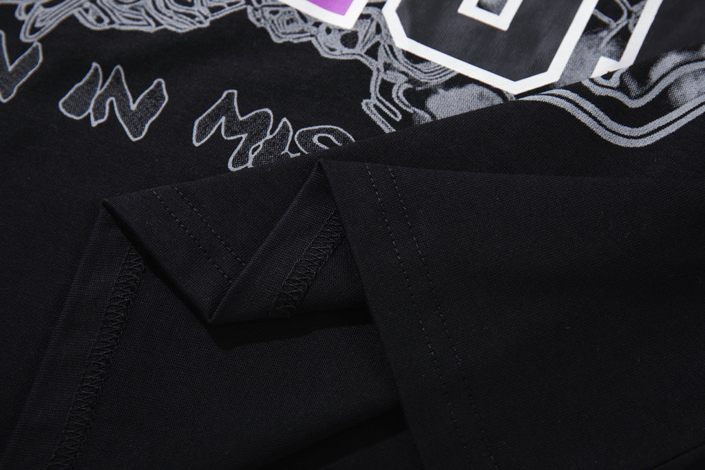 MAJESTIK Global Half‑Zip Polo T‑Shirt
