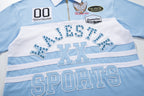 MAJESTIK Half‑Zip Sports Polo Shirt