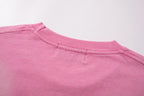 MAJESTIK Moto Racing Vintage Pink T‑Shirt