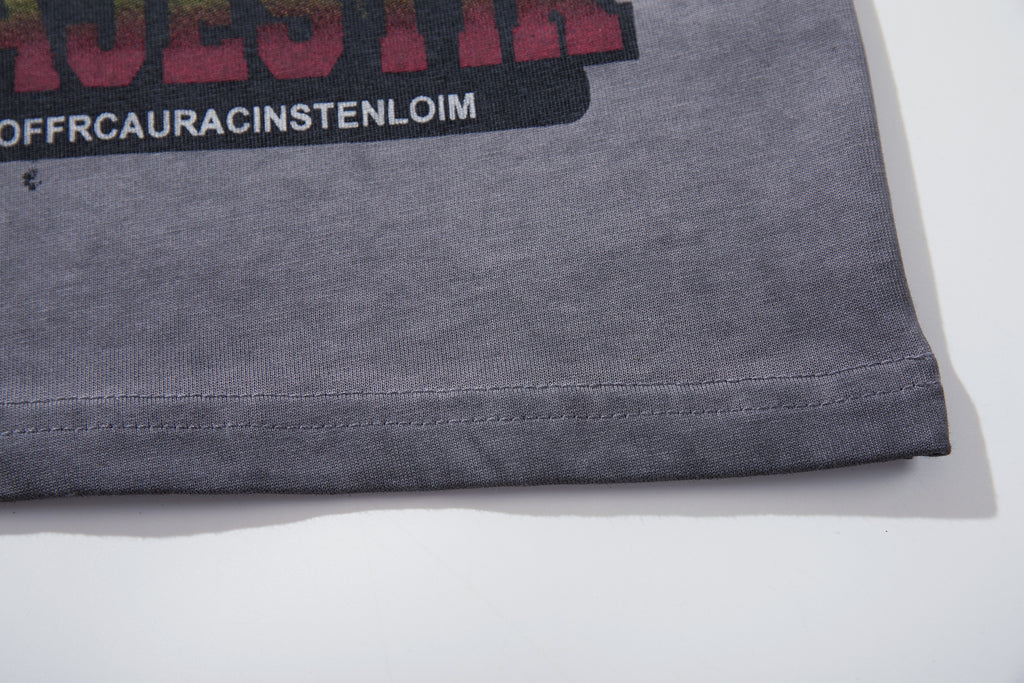 MAJESTIK Dirt Bike Vintage Graphic T‑Shirt