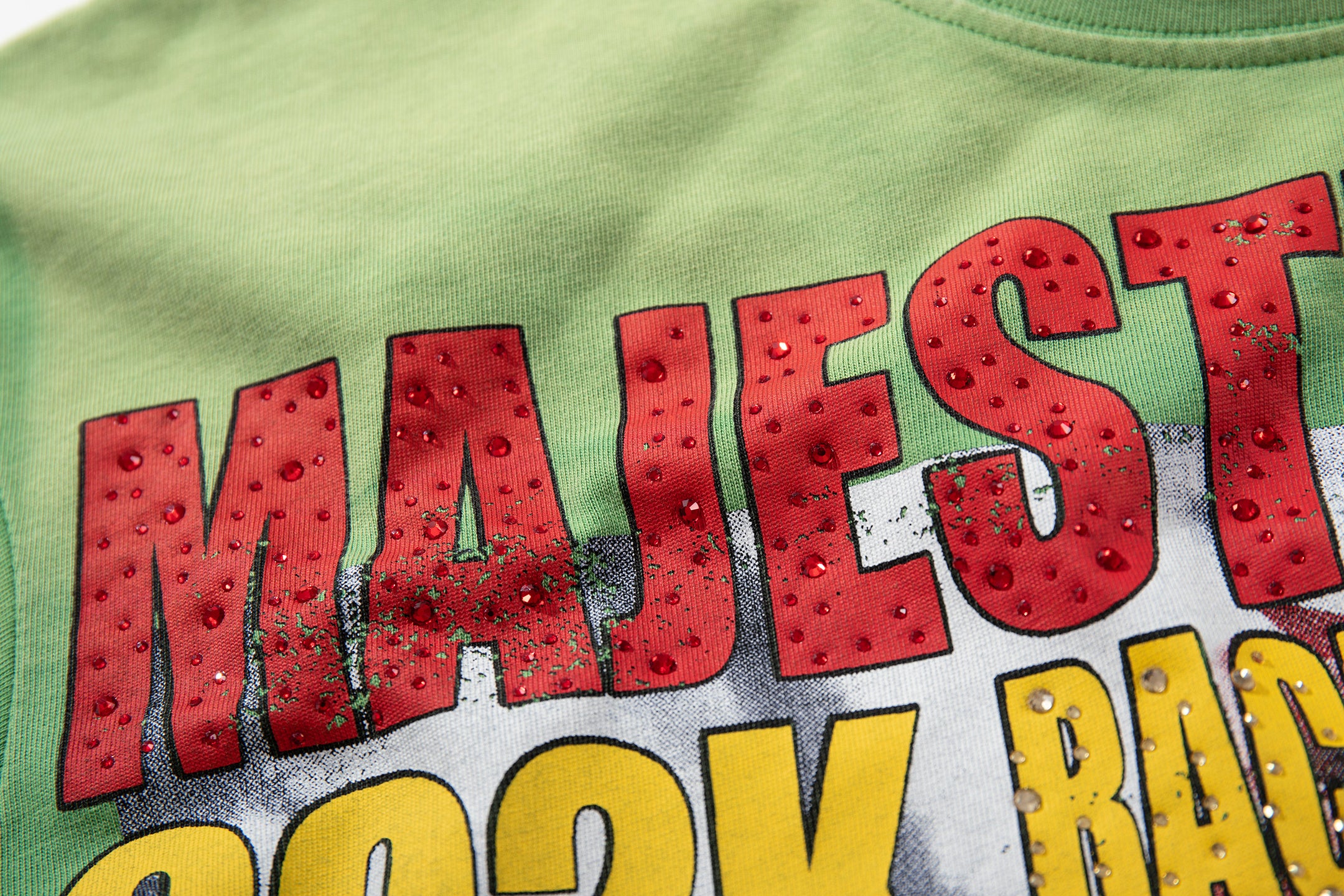 MAJESTIK Team Race Before Death Vintage T‑Shirt