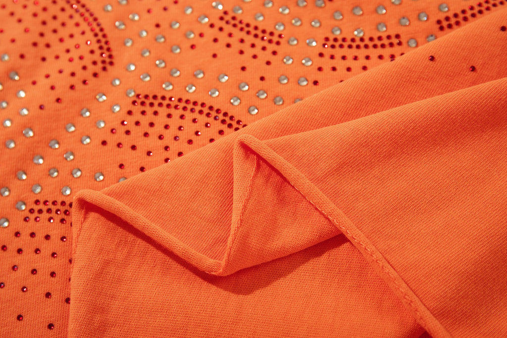 MAJESTIK Spider Web Gradient Short‑Sleeve T‑Shirt