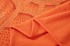 MAJESTIK Spider Web Gradient Short‑Sleeve T‑Shirt