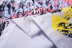 MAJESTIK Fearless Graffiti Chaos Double‑Sided Vintage T‑Shirt