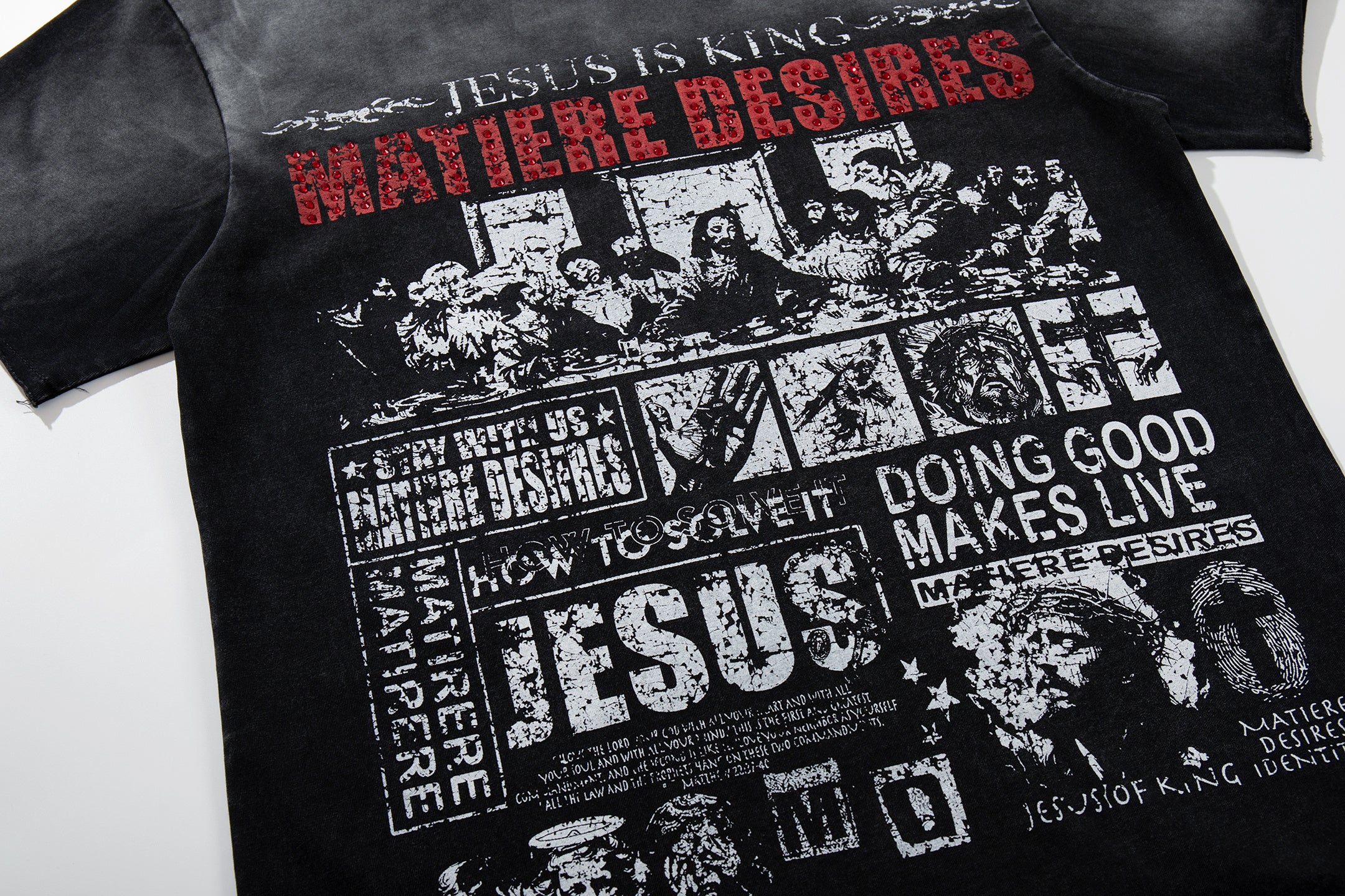 MAJESTIK Desires Vintage T‑Shirt