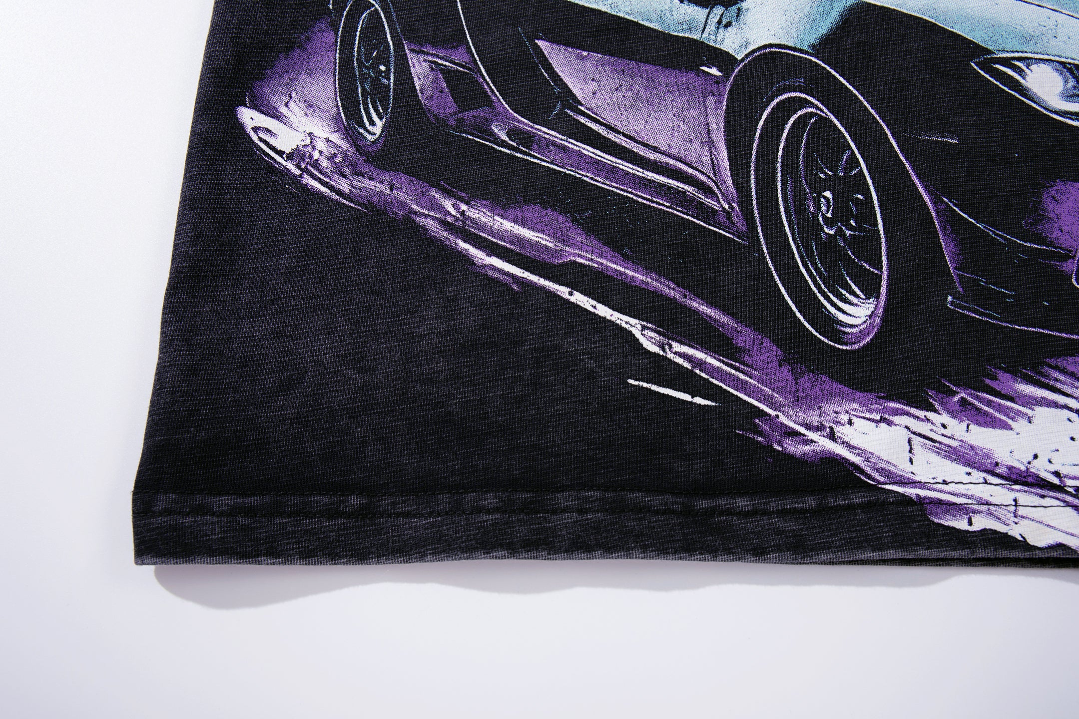 MAJESTIK Metal Concert Sports Car Double‑Sided Vintage T‑Shirt