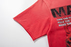 MAJESTIK Lock In Take Over Sports Vintage T‑Shirt