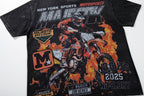 MAJESTIK Motosports 00 Champions Vintage Black Double‑Sided T‑Shirt