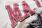 MAJESTIK Hell Pro Boxing Skeleton Double‑Sided Vintage T‑Shirt