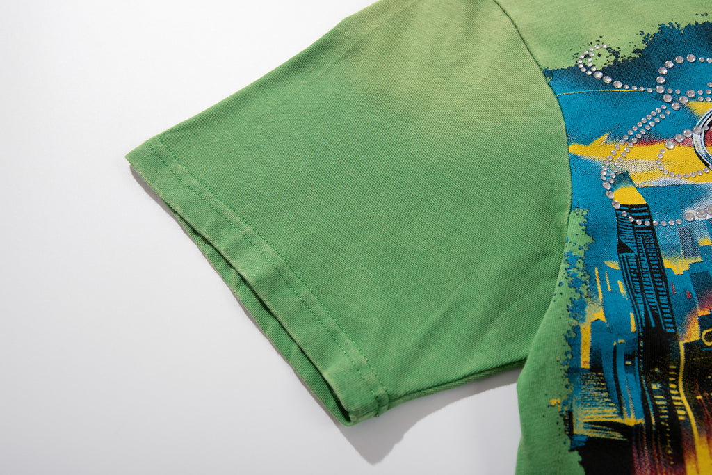 MAJESTIK Tour City Night Vintage T‑Shirt