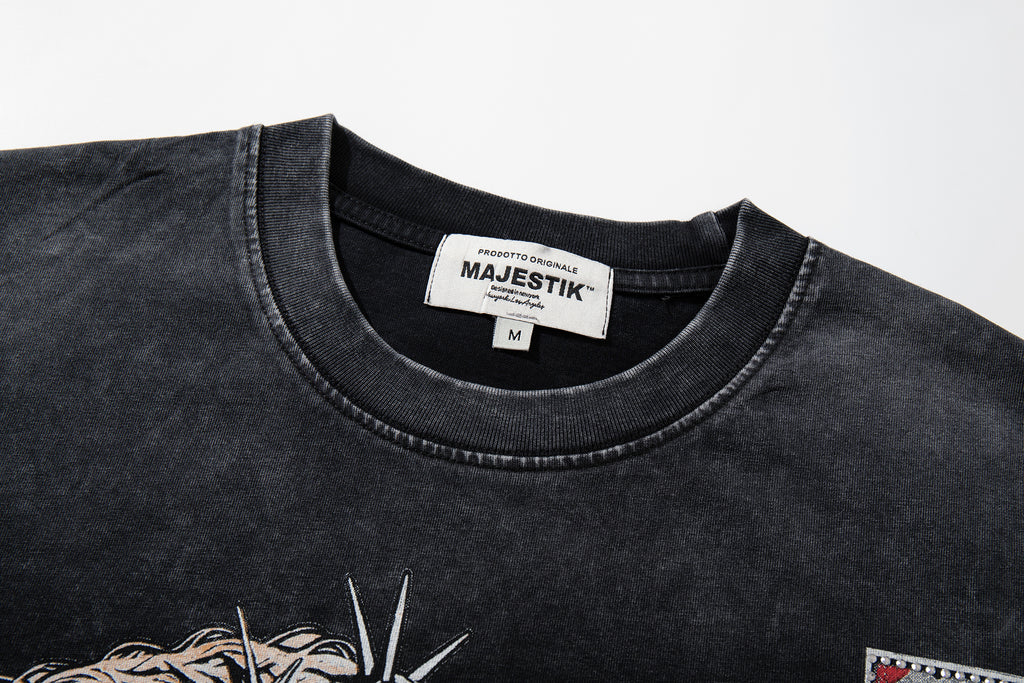 MAJESTIK Studio Portrait Vintage T‑Shirt