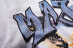 MAJESTIK Cupid Angel Double‑Sided Vintage T‑Shirt
