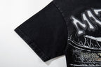 MAJESTIK Bulldog Vintage Graphic T‑Shirt
