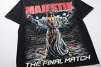 MAJESTIK The Final Match Vintage Boxing Graphic T‑Shirt