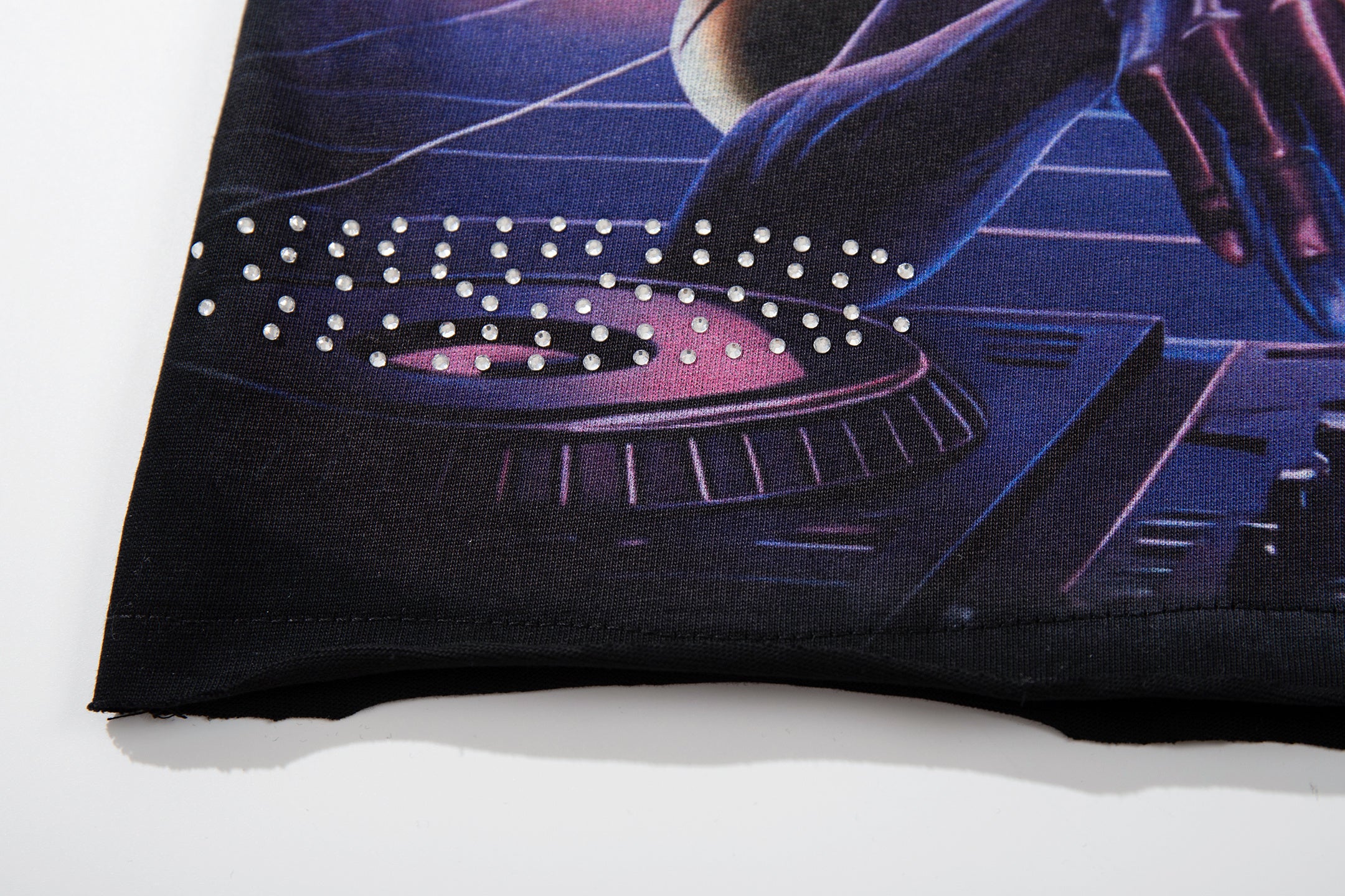 MAJESTIK Alien DJ Space Vintage T‑Shirt