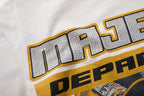 MAJESTIK Department Skeleton Driver Double‑Sided Vintage T‑Shirt