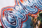 MAJESTIK Jungle Skull Vintage Graphic T‑Shirt