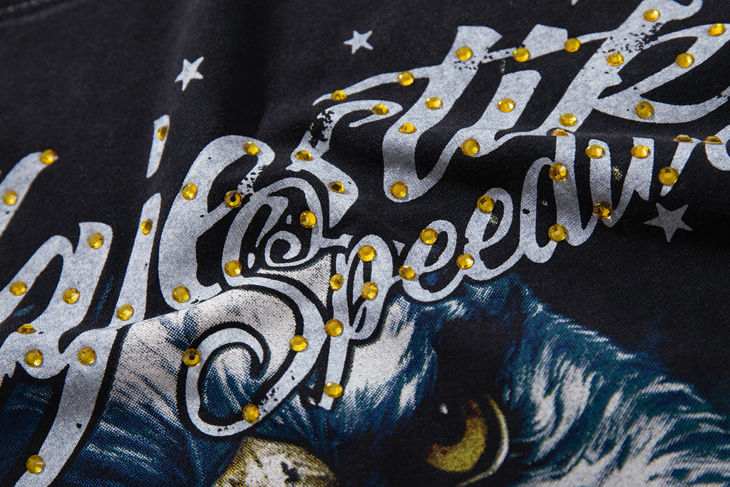 MAJESTIK Motorcycle Eagle Graphic Tank Top