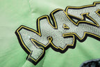 MAJESTIK Football Player Double‑Sided Vintage T‑Shirt